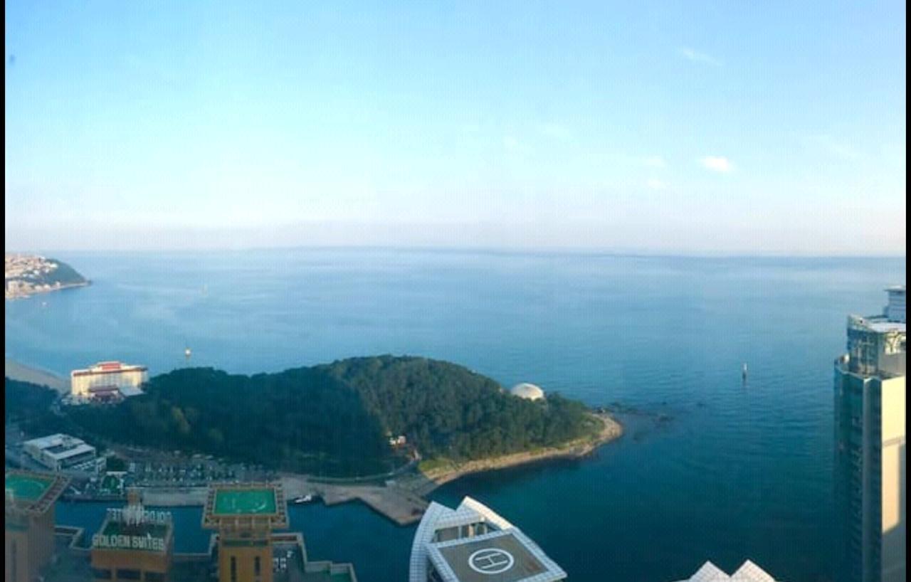 Haeundae Ocean Bridge Penthouse Apartment Busan Exterior photo